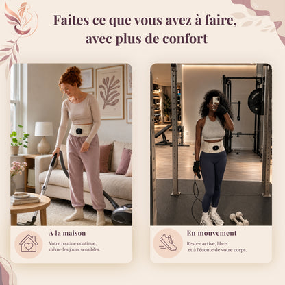 Avelora • Ceinture menstruelle Chauffante