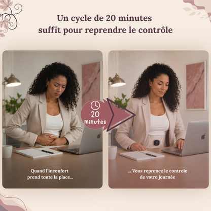 Avelora • Ceinture menstruelle Chauffante